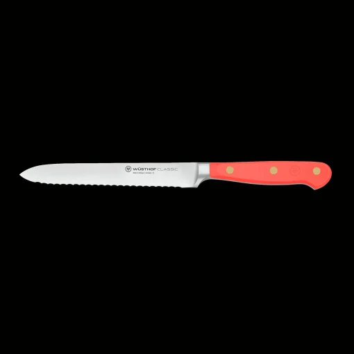 Wüsthof Utility Knives>Classic 5" Serrated Utility Knife