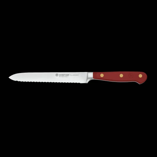 Wüsthof Utility Knives>Classic 5" Serrated Utility Knife