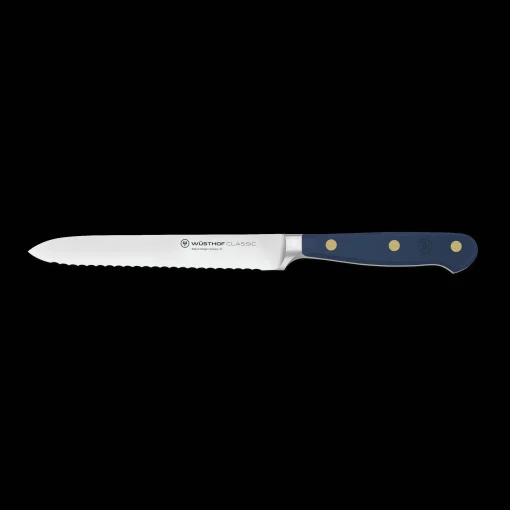 Wüsthof Utility Knives>Classic 5" Serrated Utility Knife