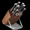 Wüsthof Block Sets>Classic Ikon 9-Piece Knife Block Set