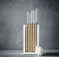 Wüsthof Block Sets></noscript>Classic 6-Piece Knife Block Set with Bread Knife