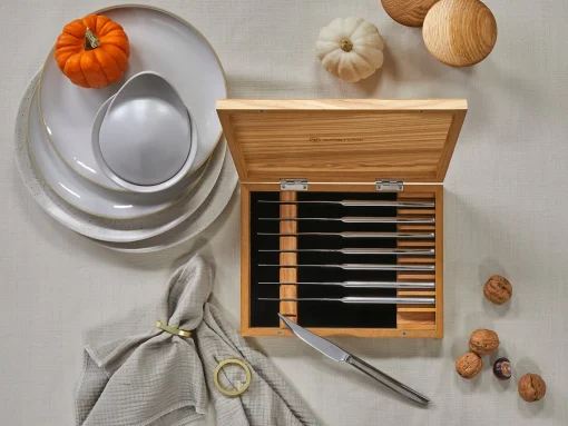Wüsthof Knife Sets|Steak Knives>8-Piece Stainless Mignon Steak Knife Set