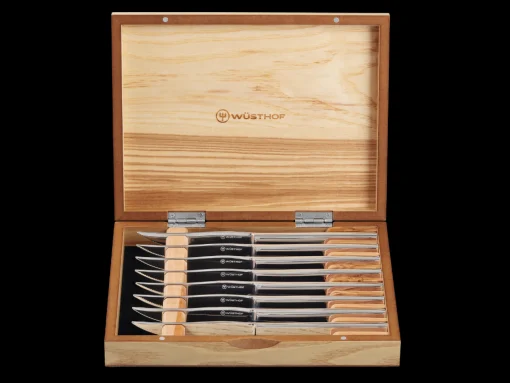 Wüsthof Knife Sets|Steak Knives>8-Piece Stainless Mignon Steak Knife Set